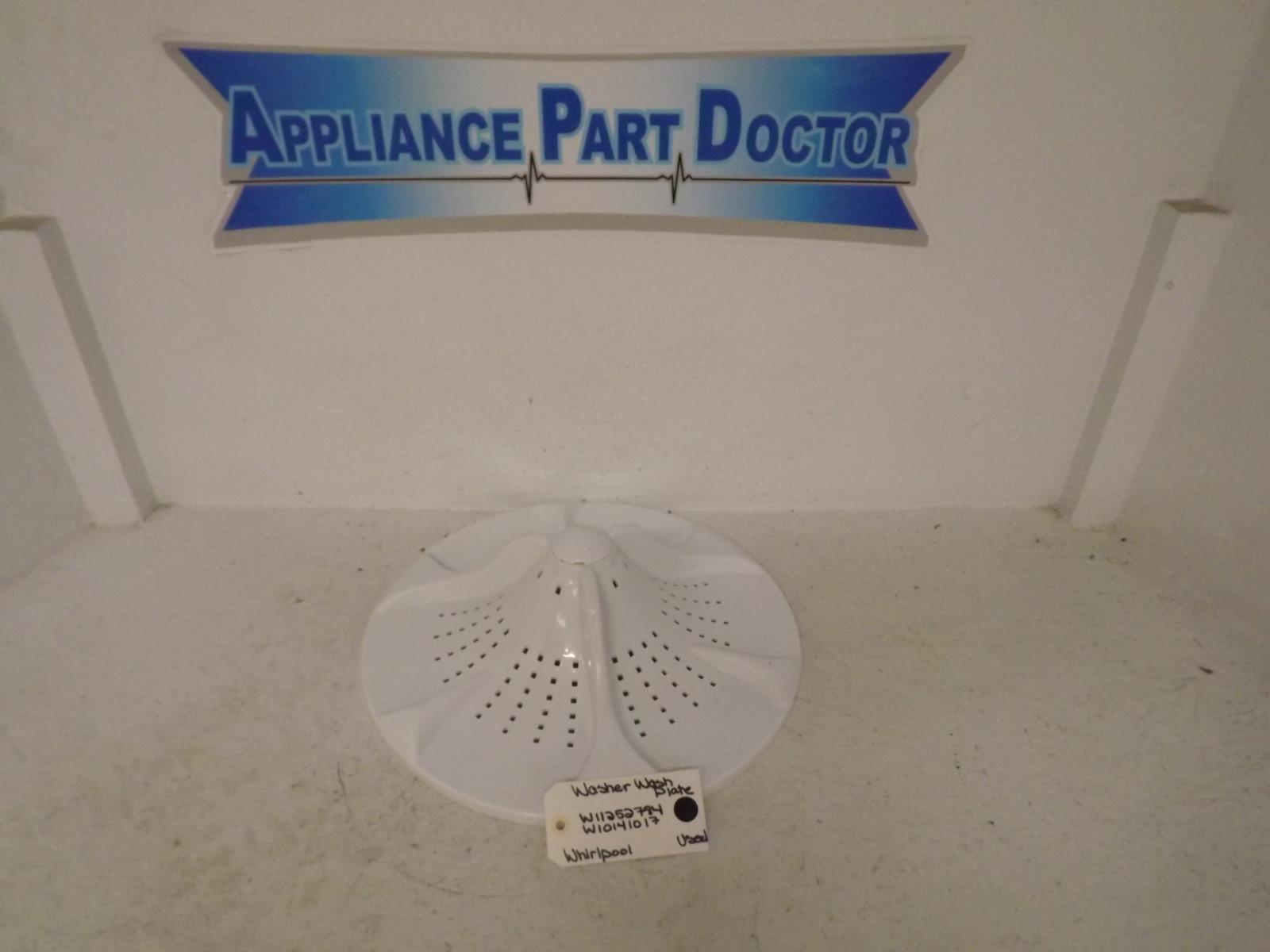 Whirlpool Washer W11252784 W10141017 WashPlate Used Whirlpool Washer W11252784 W10141017 WashPlate Used